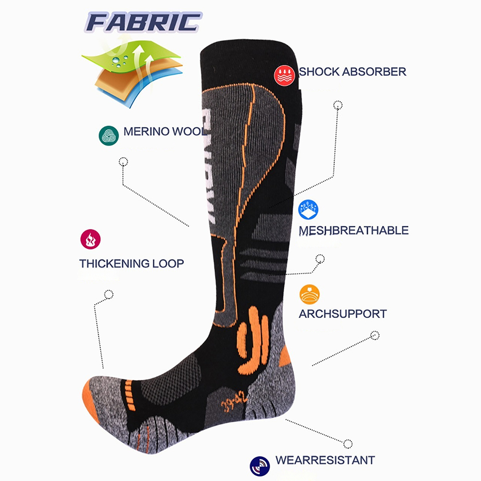 Loogdeel High Quality Merino W - Thermal Sock Wool ulasan dan harga