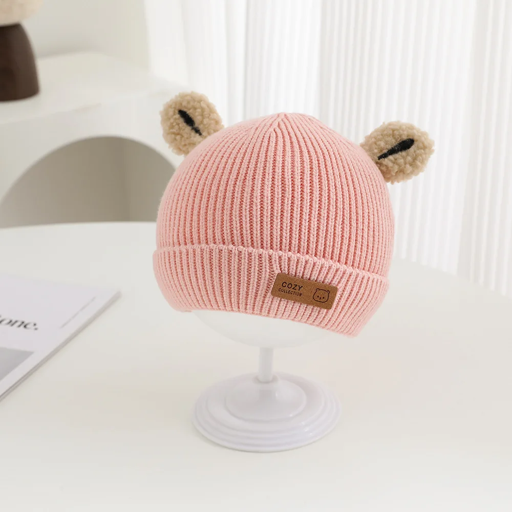 Kids Hat 46-50cm 6M-3Y Girls C - Knit Beanie Hat Warm ulasan dan harga