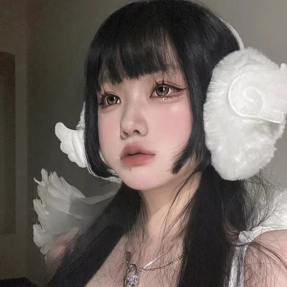Harajuku Style Warm Earmuffs F - Earmuffs Foldable ulasan dan harga