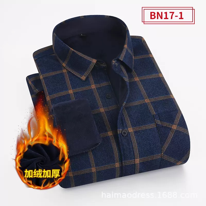 Winter New Fashion Trend With  - Flannel Shirt Lined ulasan dan harga