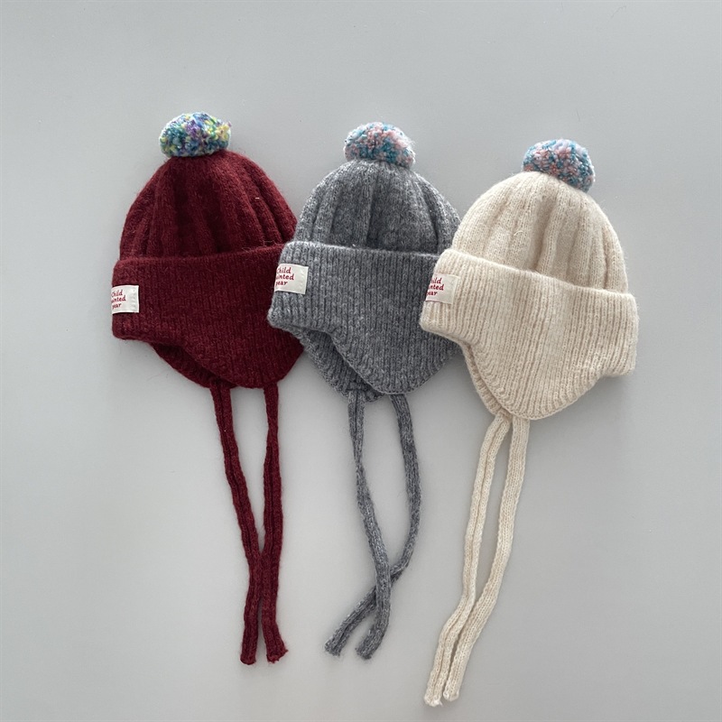 Kids Hat 48-52cm Toddler Winte - Knit Beanie Hat Warm ulasan dan harga