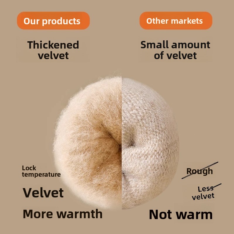 Women Cashmere Over The Knee S - Thermal Sock Wool ulasan dan harga