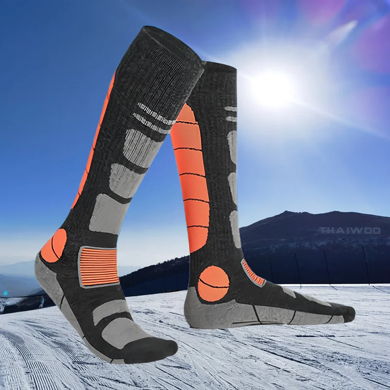 1 Pair Merino Wool Ski Socks M - Thermal Sock Wool ulasan dan harga