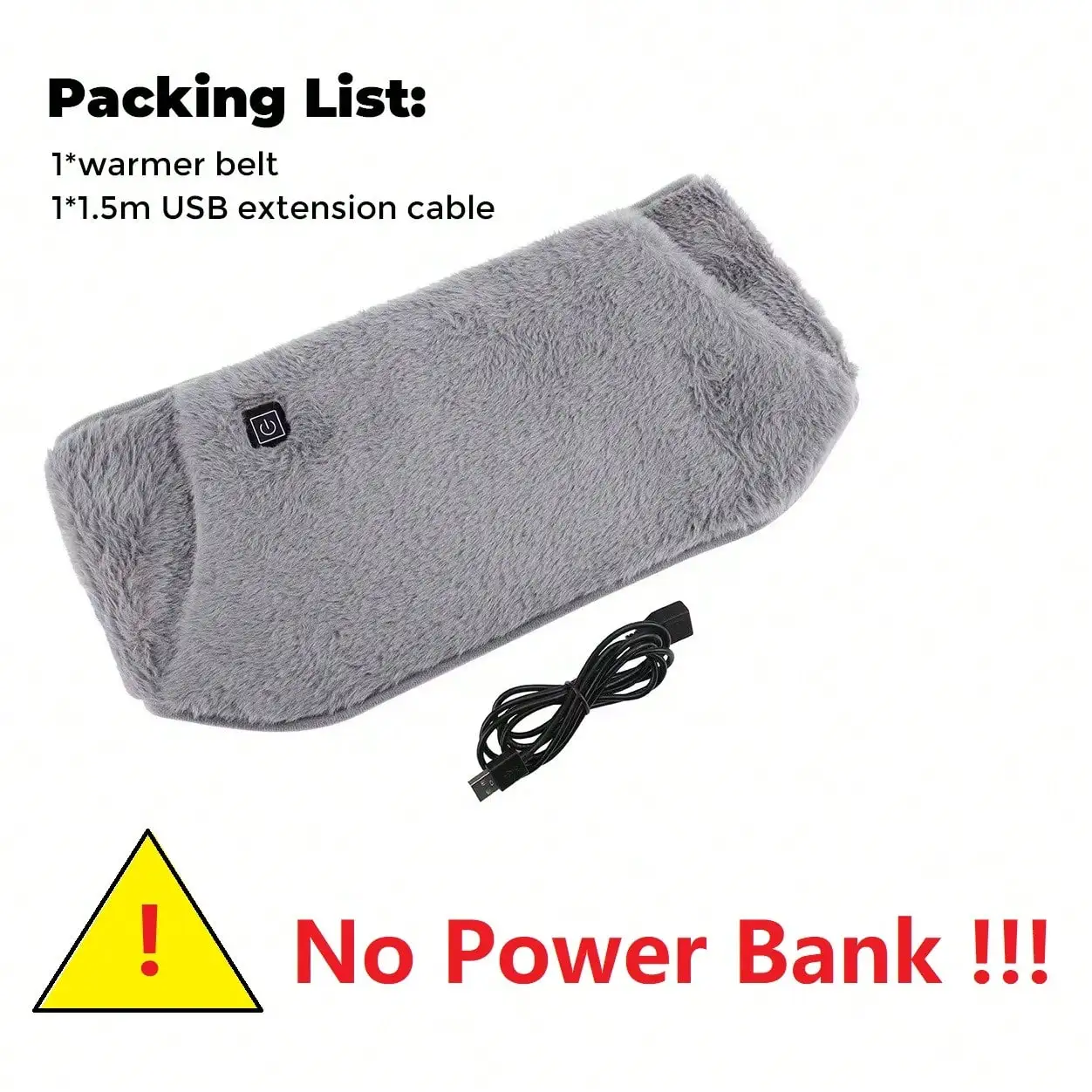Winter Plush Heating Belt With - Hand Warmer Electric ulasan dan harga
