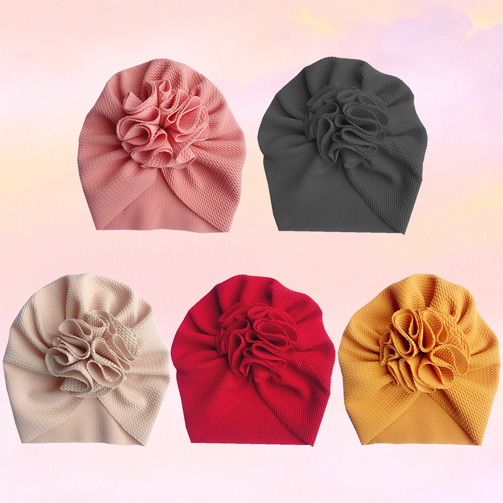 5Pcs Chunky Cable Knit Beanie  - Knit Beanie Hat Warm ulasan dan harga