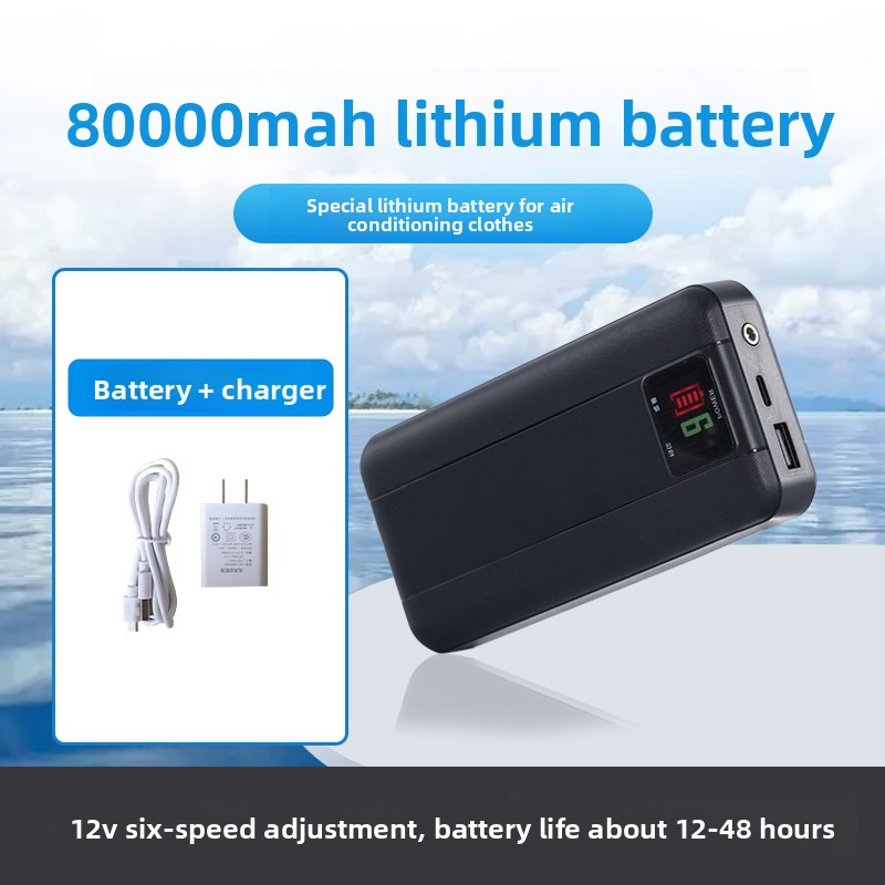 Large Capacity 80000mAh Powerb - Heated Vest Battery ulasan dan harga