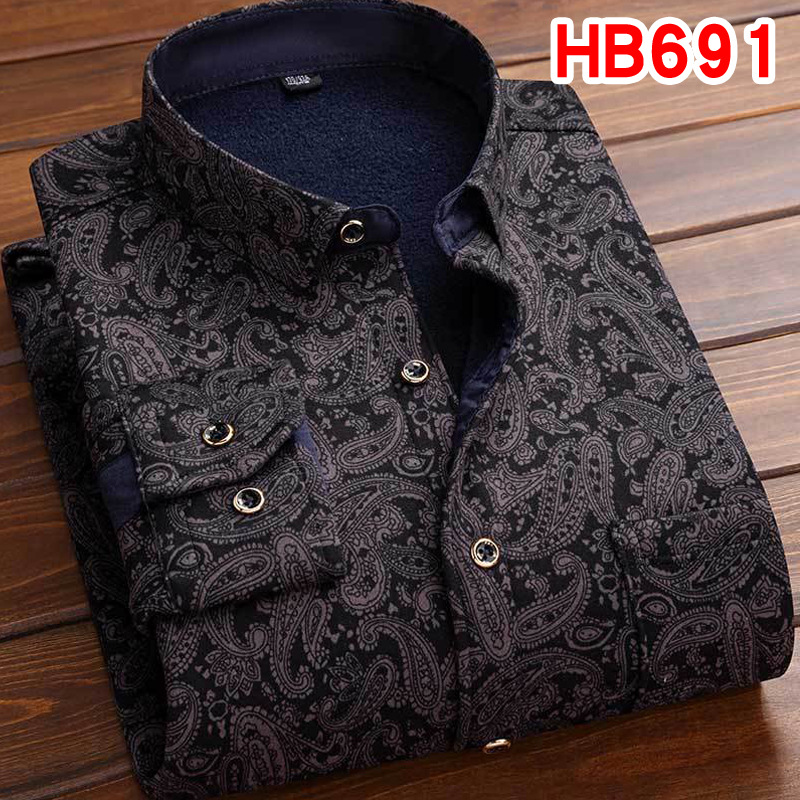 Men Fleece Shirt 2026 Autumn W - Flannel Shirt Lined ulasan dan harga