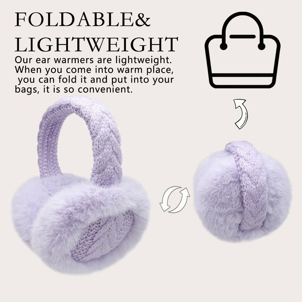 New Soft Foldable Earmuffs Win - Earmuffs Foldable ulasan dan harga