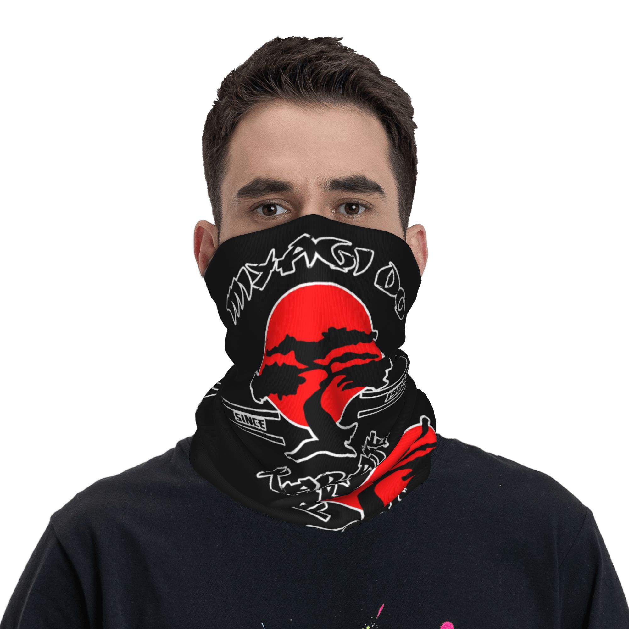 Custom K-Karates Retro Japanes - Neck Gaiter Fleece ulasan dan harga